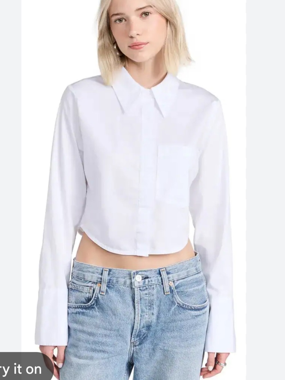 Citizens of Humanity Bea Crop Top Women size S